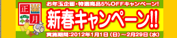 新春キャンペーン