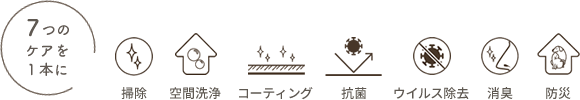 7つのケアを1本に