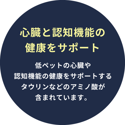 心臓と認知機能の健康をサポート